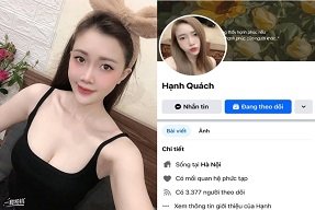 Hạnh Quách cùng bạn trai tâm sự