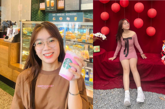 Tập gym xong tặng bạn trai một cặp sừng xanh